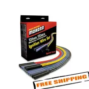 Moroso 72407 Blue Max Spiral Core Sleeved Race Wire Set for SBC Under Header/HEI