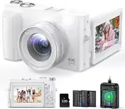 sonida 4K Digital Camera For Photography And Video, 50MP Vlogging Camera