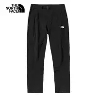 在飛比找PChome24h購物優惠-The North Face北面男款黑色吸濕排汗戶外徒步長褲