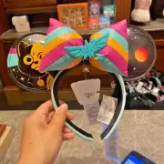 New Disney Minnie Ears SOX LIGHTYEAR headband Buzz Cat +Map2022 Disneyland
