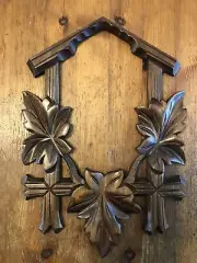 Vintage Black Forest Cuckoo Clock Front Trim /German/Parts/Repair/New