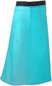 [Oshhni] Waterproof Rain Skirt Rain Pants Ultralight Rain Gear Foldable Half Poncho Backpacking Apron for Hiking Camping Riding Picnic