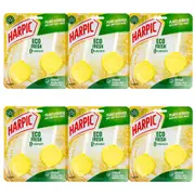 12pc Harpic Eco Fresh Toilet Blocks Bath Bowl Cleaner Citrus Infused w/ Oils