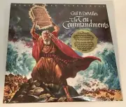 THE TEN COMMANDMENTS REMASTERED WIDESCREEN Laserdisc BRAND NEW FACTORY SEALED