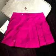 lululemon pace rival skirt RIPENED RASPBERRY SZ 2 NWT