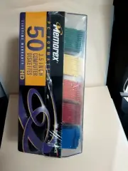 MEMOREX 3.5" FLOPPY DISKETTES_PC FORMATTED_50 RAINBOW PACK_HIGH DENSITY