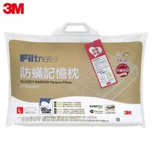 3M防蟎記憶枕-平板支撐型(L)