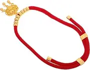 GRIRIW Handmade Pet Collar Festive Rope Beads Adjustable for Cats Small Dogs Luxury Dog Jewelry Puppy Collar Charm Pet Accessory Red Rope Beads
