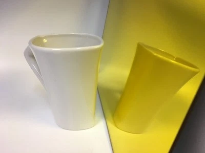 Yellow Mirror Acrylic Plexiglass sheet 1/8" x 6" x 12"