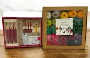 ETIMO Tulip Red Crochet Hook with Cushion Grip & Catania Yarn Box Set knitting