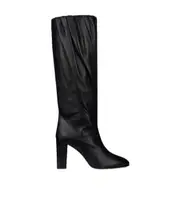 Givenchy Pleated Chunky Heel Boots 37.5,37 black