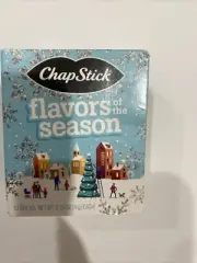 ChapStick New 10pk Winter Flavors Of The season Lip Balm Sticks vanilla etc