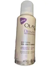 OLAY DEFINITY PENETRATING MOUSSE CLEANSER 5.2 OZ RARE HTF DISCONTINUED
