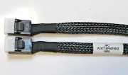 (Pack of 2) JPC Mini SAS HD SFF-8643 to HD SFF-8643 Straight