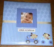 RARE New Child Of Mine Carter’s Baby’s SCRAPBOOK Memory Album 12x12 Boy Car Dog