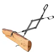 Heavy Duty Fire Tongs,Campfire Fire Pit Tongs | Rust Resistant Heavy Duty Wood Fired Oven Tool for Campfire Fire Pit, Outdoor Indoor