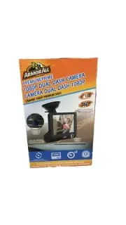 AmorAll High Definition 1080p Dual Dash board Camera ADC2-1010 SEALED In Box