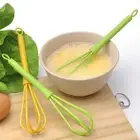 Manual Milk Frother Cooking Multi-function Blender Egg Beater Whisk Hand Mixer