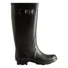 Hunter Huntress Wide Leg Wellington Boots Black Waterproof, Handcrafted