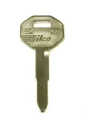 1 1983-1989 Mitsubishi Cordia Automotive X121 DC3 Key Blank