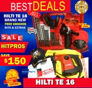 HILTI TE 16, L@@K, BRAND NEW, FREE GRINDER, BITS, EXTRAS, FAST SHIPPING