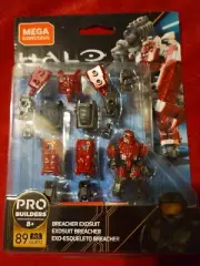 MEGA Construx - Halo Micro Action Figure Set - BREACHER EXOSUIT (89 Pieces) -New