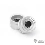1Pair Metal Wheel Hub for LESU AOUE MCL8 AT1050 6MDX 1/14 RC Loader Dumper Truck