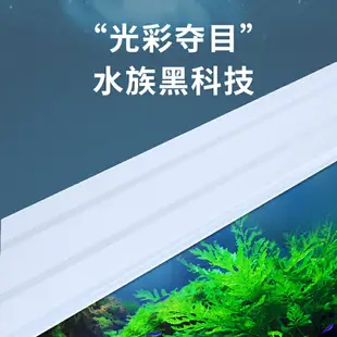 LED魚缸燈架草缸燈水族箱led燈架節能防濺水照明燈支架燈魚水草燈