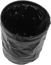 HAWILLOSCH 1Pc Car Storage Bag Organizer for Vehicle Multifunctional Seat Cover Trash Bin Durable Black Garbage Bag for Back Seat for Snacks