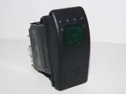 NEW CARLING V5C1 9615 MOMENTARY 18V 20 AMP ILLUMINATED ROCKER SWITCH WITH COVER