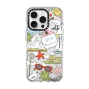 iPhone 16 Pro Clear Case MagSafe Compatible Sydney by Megan McKean
