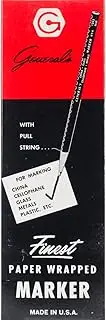 Paper Wrapped China Markers-White