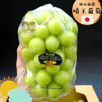 在飛比找樂天市場購物網優惠-【緁迪水果JDFruit】日本進口岡山晴王麝香葡萄禮盒單房入