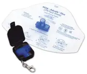 ADC Adsafe™ Plus CPR Face Shield with One Way Valve - Keychain