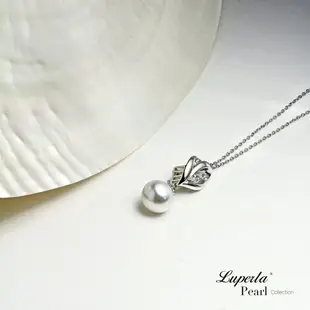 大東山珠寶 頂級南洋珍珠項鍊 14K白金真鑽 寵愛一生 開放式活扣款 11mm
