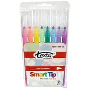 Texta Smart Tip Markers 8 Pack Pastel