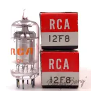 2 RCA 12F8 Twin Diode Pentode AF Voltage Amplifier Detector Audio Vacuum Tube Va