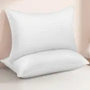 2 Pack Cooling Pillows For Sleeping Comfort Breathable Hotel Quality Queen Size