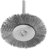 Wire Flat Deep Brush Heads, 10 Polishing Brushes Wire Flat Deep Brush Heads Revolving Tool Set Accessories for Rust Removal Polishing Cleaning Stripping Grinding(3 * 38)