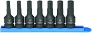 Gearwrench 84940 Impact Hex Metric Bit Socket Set, 1/2 Inch Drive (7 Pieces)