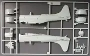 Academy 1/48 Scale USMC SBD-1 - Parts Tree A from Kit No. 12331