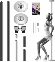 SereneLife Professional Dancing Pole Mat - Durable, Foldable, Portable Protection for Pole Fitness and Dance Routines Suitable for Dance Beginners, Exercisers, and Athletes 4 ft. x 2