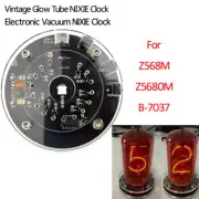 Z568M Z5680M B-7037 Vintage Glow Tube NIXIE Clock Old Electronic Vacuum Time SET