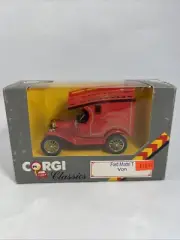 CORGI CLASSIC Kalamazoo Fire Dept Ford Model T Van With Roof rack 865/3 1986
