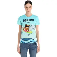 在飛比找蝦皮購物優惠-全新真品現貨 Moschino SWIM 熊 T-shirt