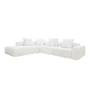 [James Lane] Riley Muse Frost Modular Sofa - Arm, 2x Armless, Corner, Left Terminal
