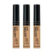 3 x Rimmel London Lasting Matte Concealer 7mL - 035 Sun Beige