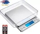 Digital Kitchen Scale 500g/0.01g Pro Food Scale LCD Display Stainless Steel