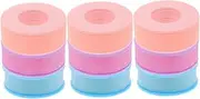 Baluue 3sets False Eyelashes Extension Tapes Breathable Gentle Silicone Lash Adhesive for Beauty Makeup 3rolls*3
