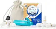 Lil-Lets Reusable Tampon Applicator Comes with x6 Lil-Lets Organic Cotton Tamp